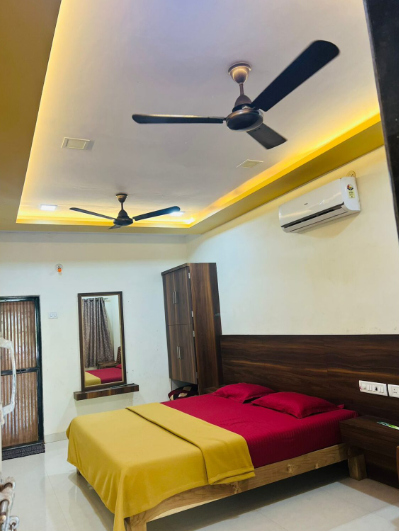 Couple Balcony View AC Room