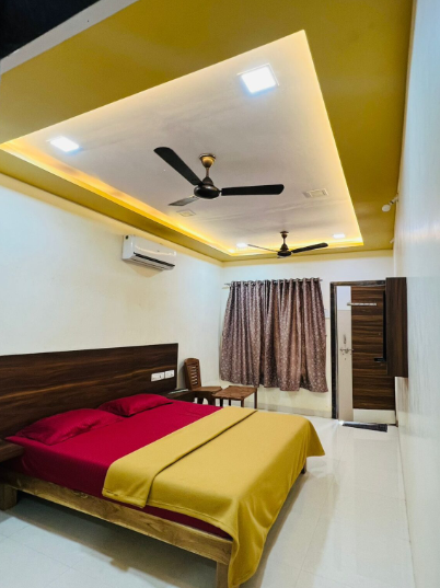 Couple Balcony View AC Room