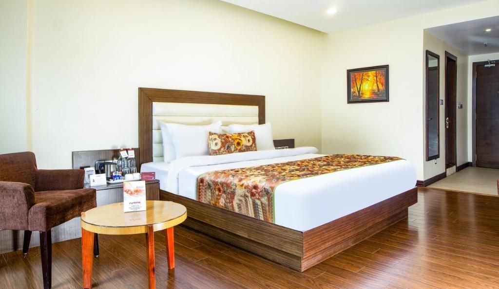 Superior mountain view double room