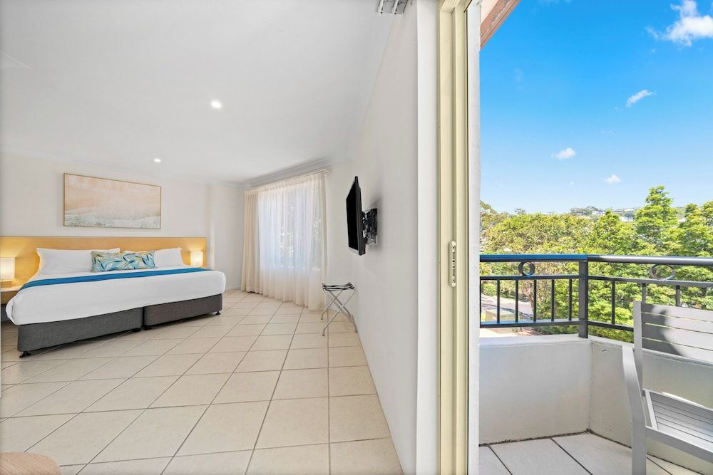 Terrigal Sails Serviced Apartments Studio, Balcony