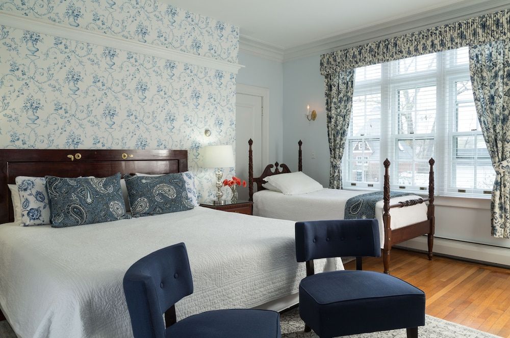 The Four Chimneys Inn Signature Room, King plus Twin Bed,  Private Bathroom, Porch, Accessible,  RM-10 2