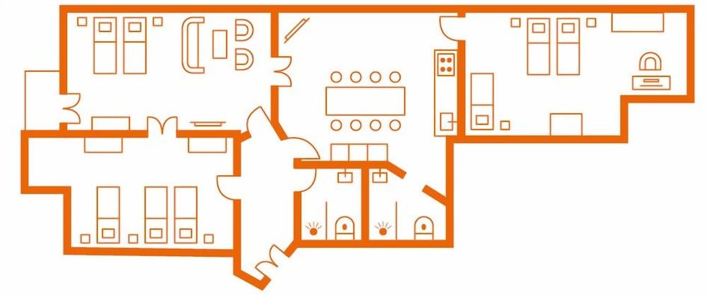Old Town Apartments Schönhauser Allee Berlin Family Apartment, 3 Bedrooms (110 sqm) 11
