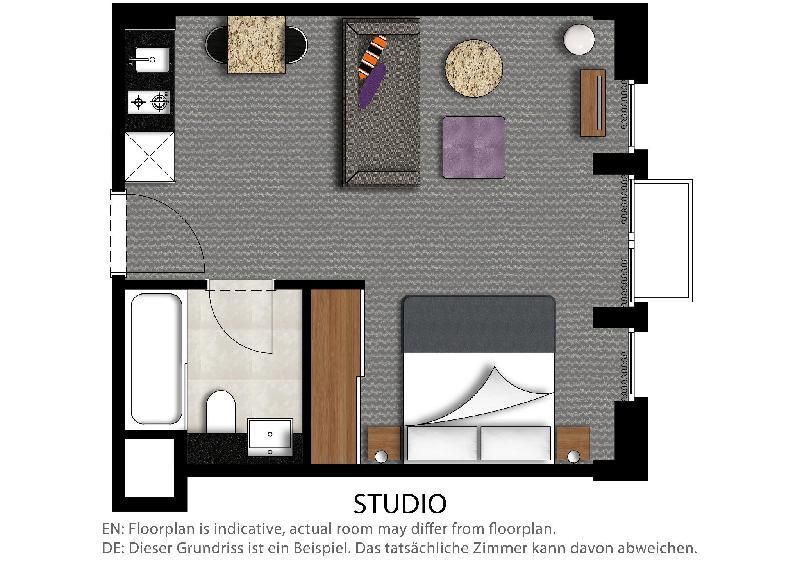 Adina Apartment Hotel Frankfurt Neue Oper Studio 24