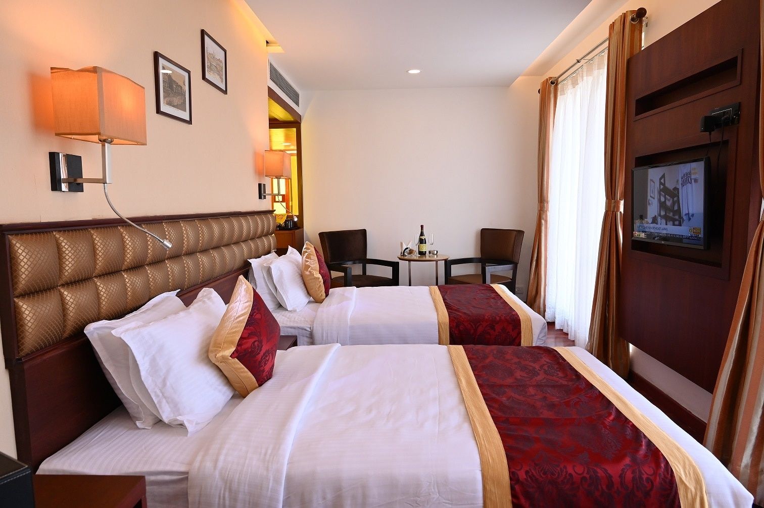 Raaj Bhaavan Clarks Inn Chennai Executive Twin Bed Room 2
