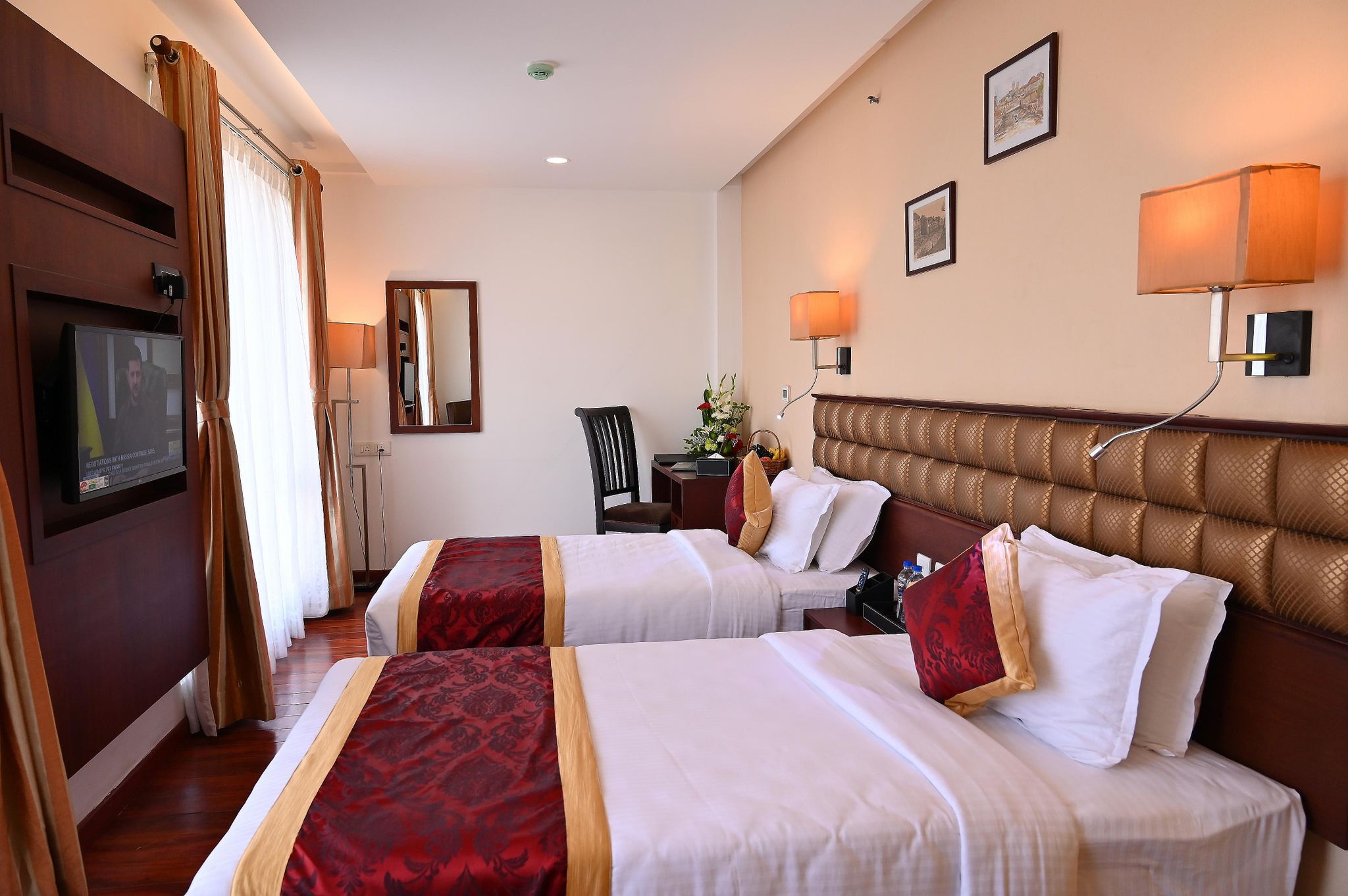 Raaj Bhaavan Clarks Inn Chennai Executive Twin Bed Room 3
