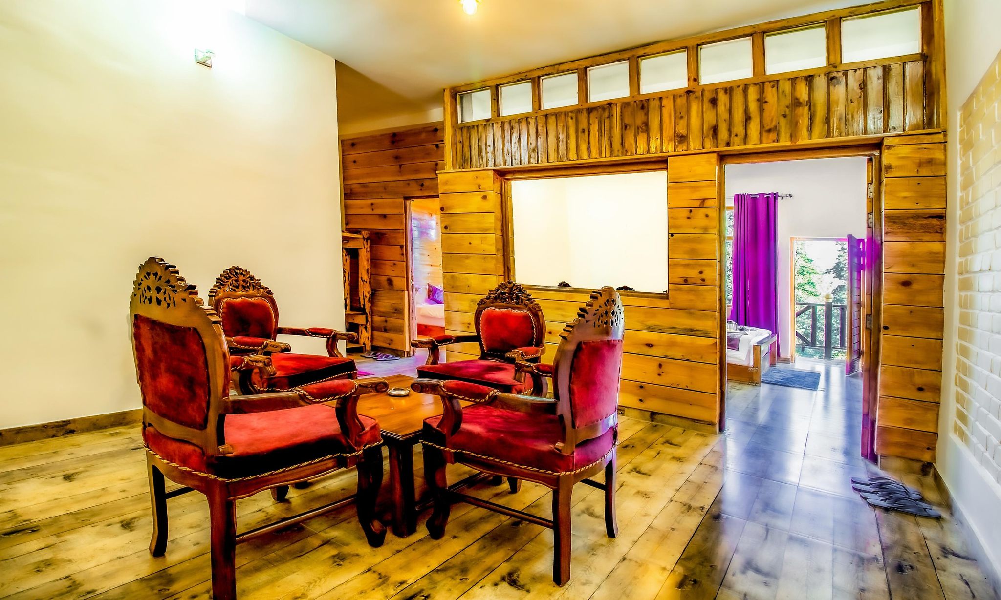 2 Bedroom Family Suite With Balcony - View of Valley and Mountains