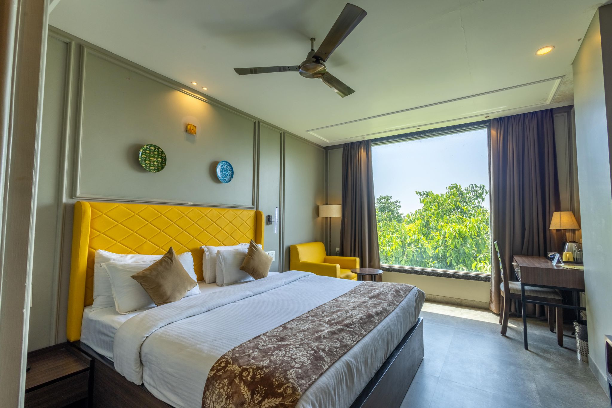 The Lalit international Deluxe Room