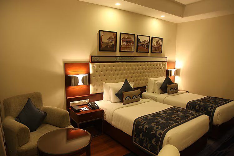 The Lal Vilas Standard Room Twin Bed 3