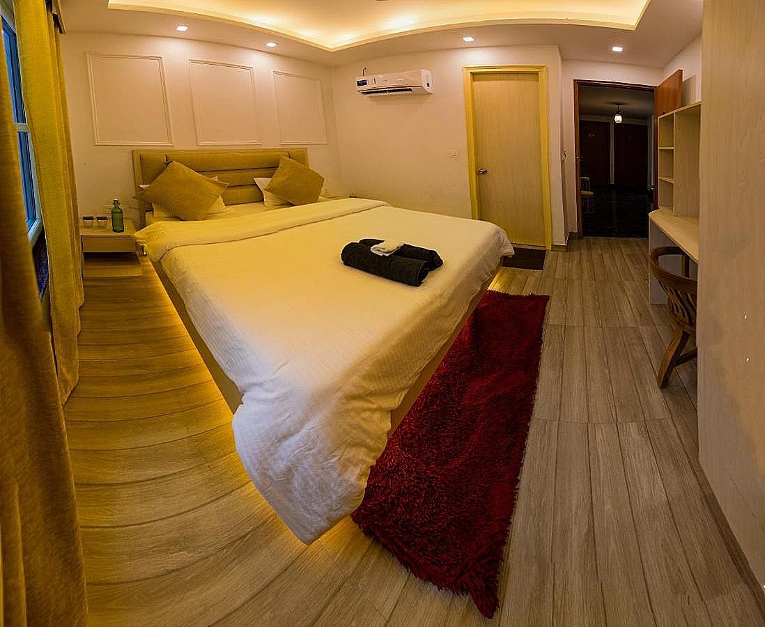 Bed in 4 bed Male Dormitory