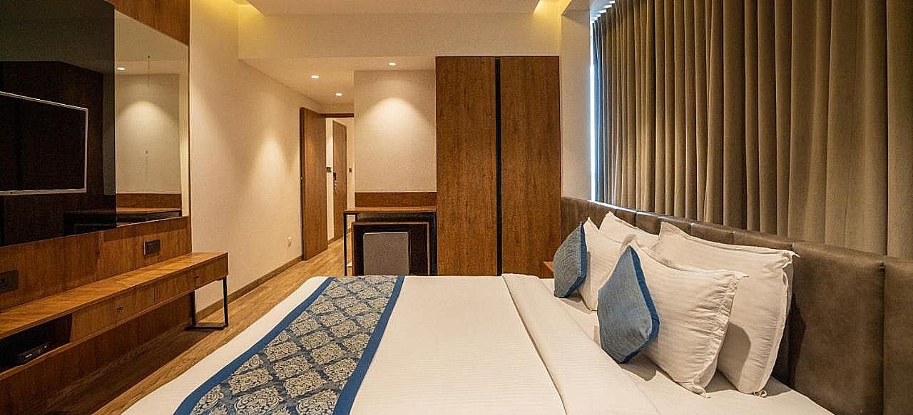 Deluxe Room ( Locals and Unmarried couples are not allowed)