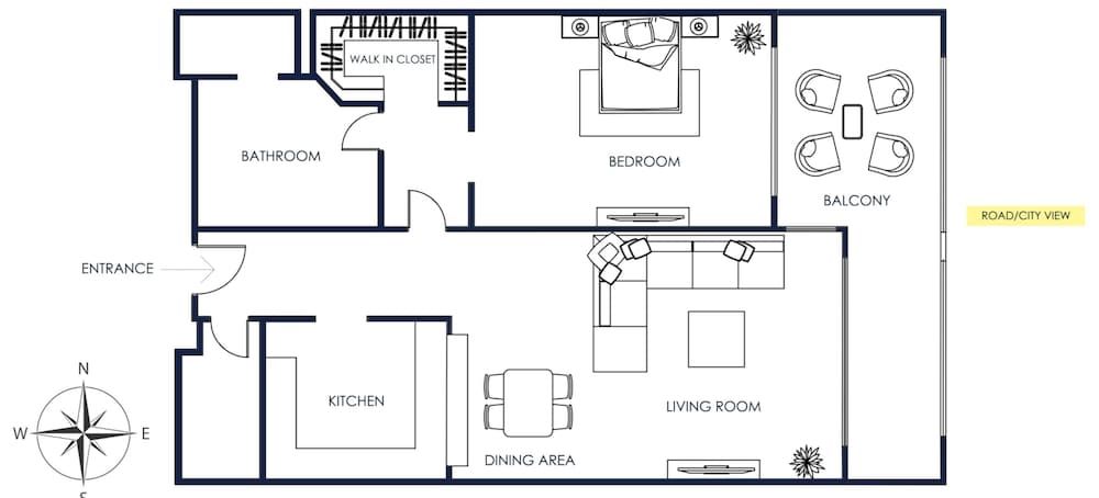 bnbme | Fairmont The Palm | 1 BDR