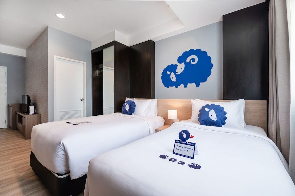 Kokotel Bangkok Dheva Thonglor Standard Twin Room 3