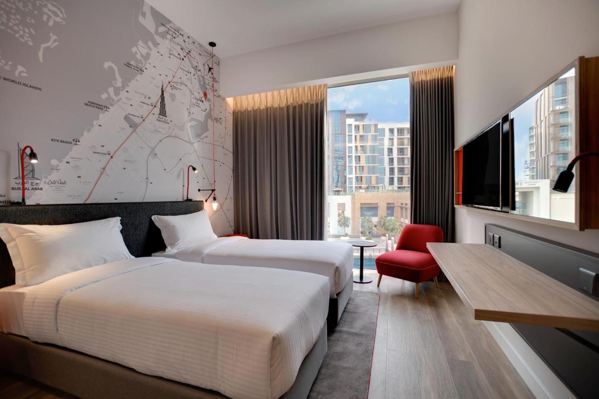 Superior Canal View Twin Room