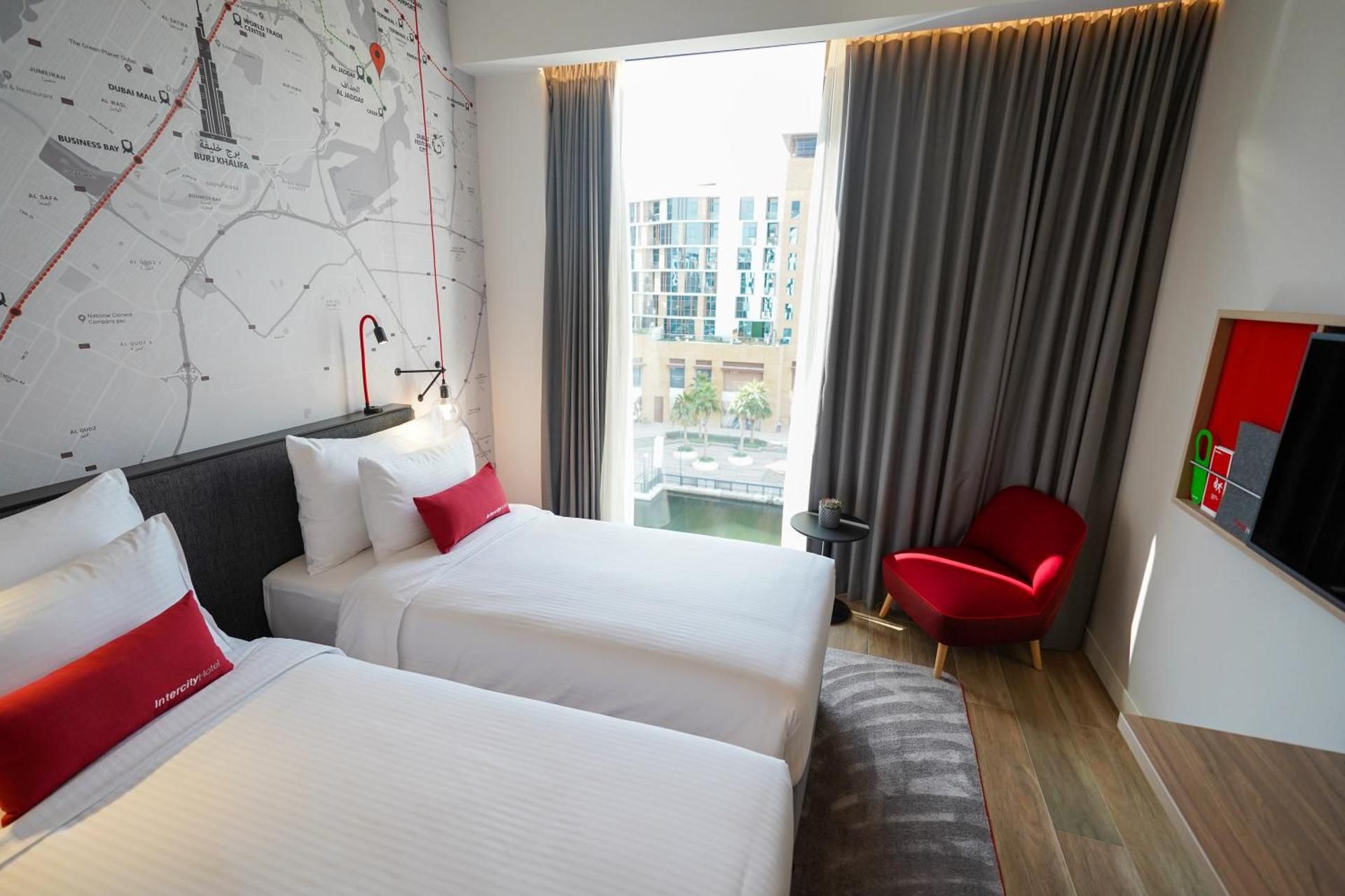Superior Canal View Twin Room