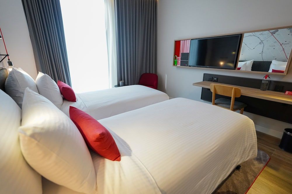 IntercityHotel Dubai Jaddaf Waterfront Superior Room, 1 Twin Bed (Canal View) free shuttle service to Festival City Mall