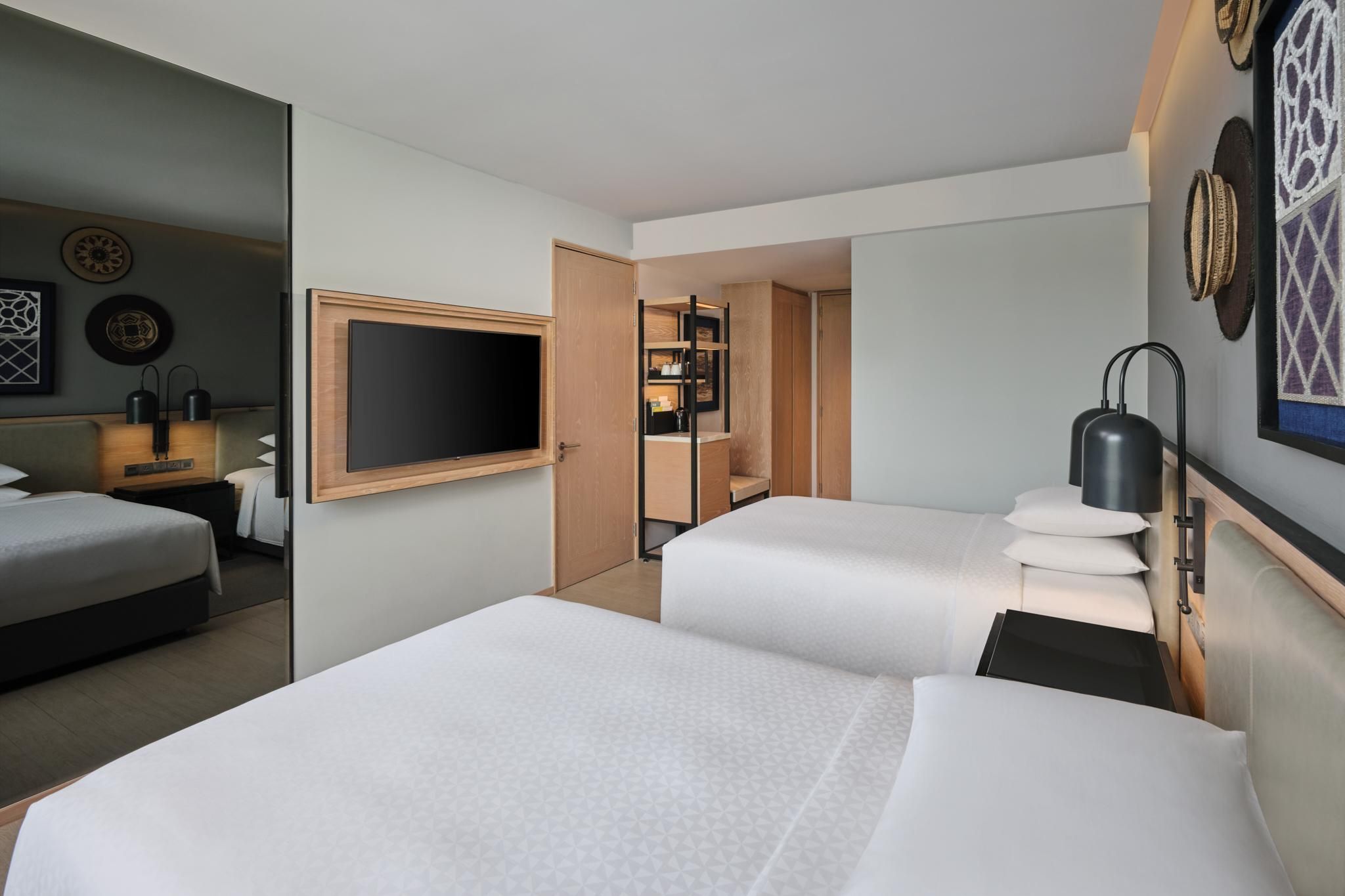 Guest room, 2 Double, Ground floor, Pool access, Terrace