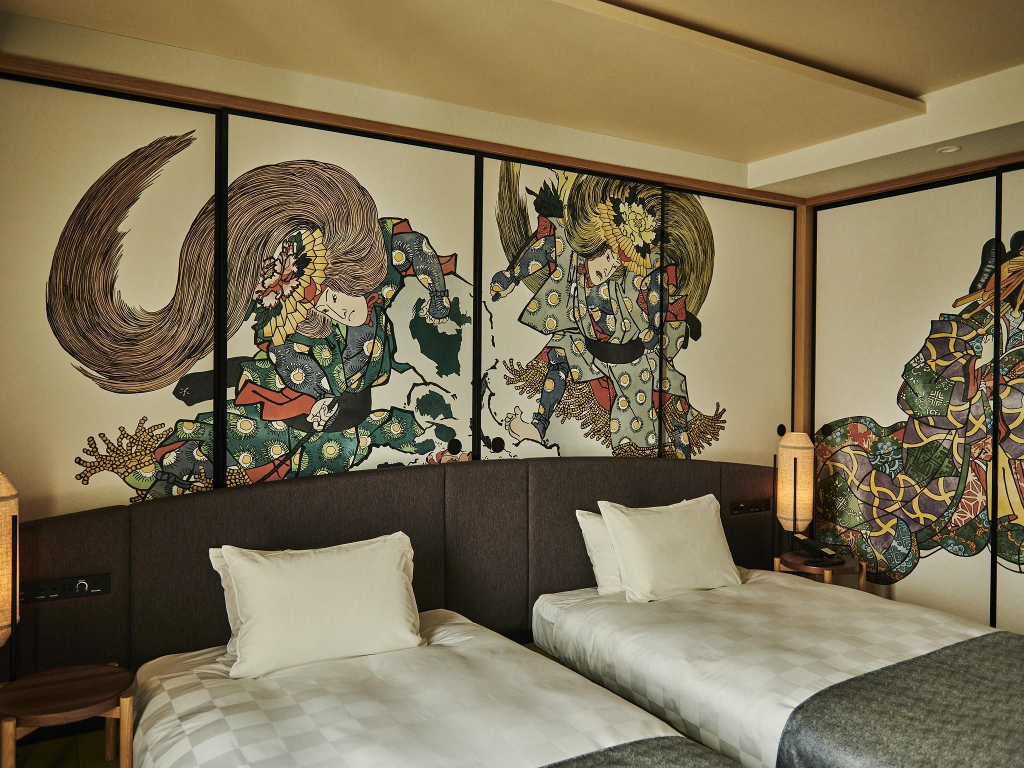 Concept Room KABUKI Japanese-Style - Non-Smoking for 2 Adults