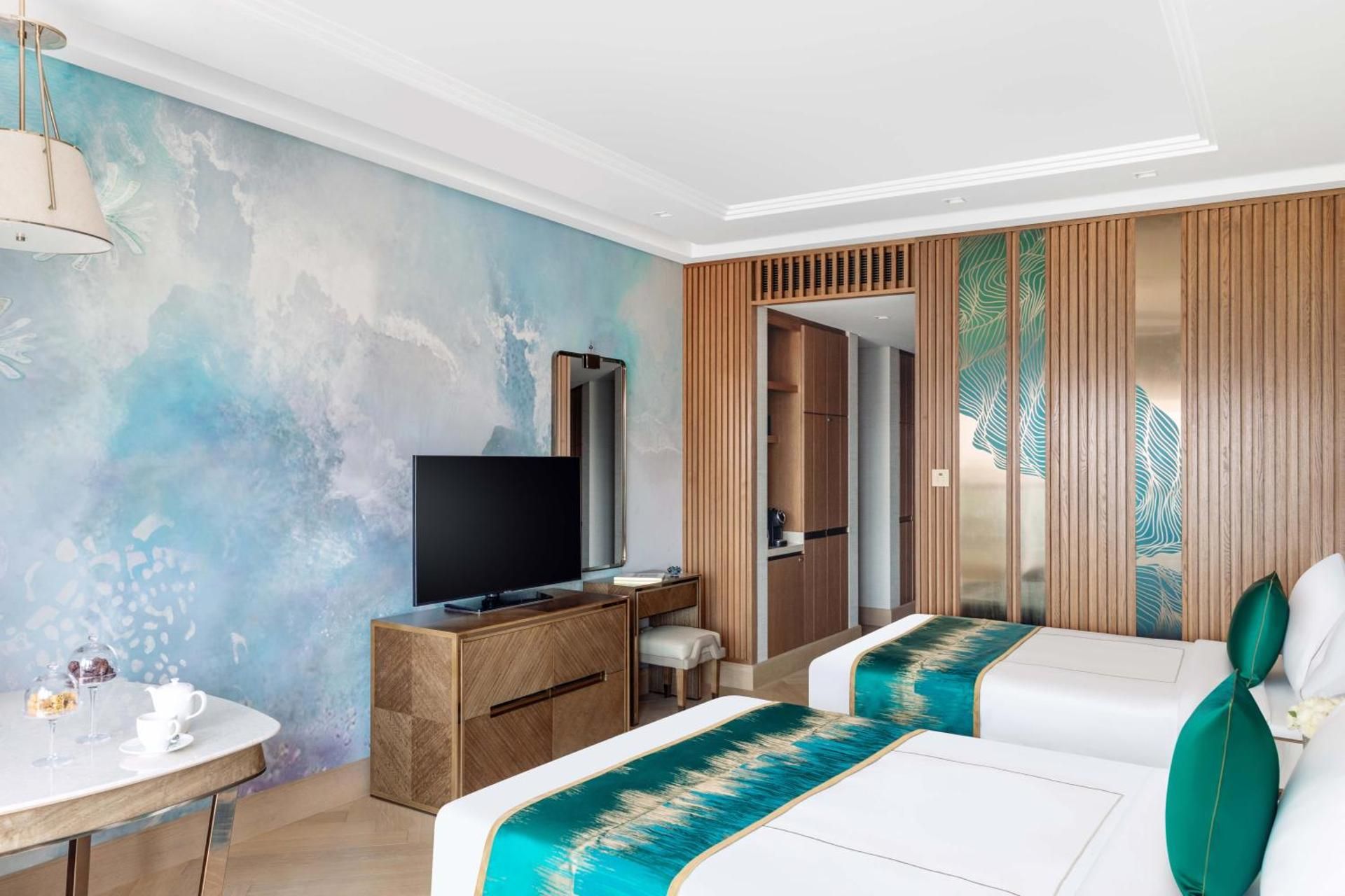 Exotica Palm Sea View Room Twin Bed with Club Lounge Access