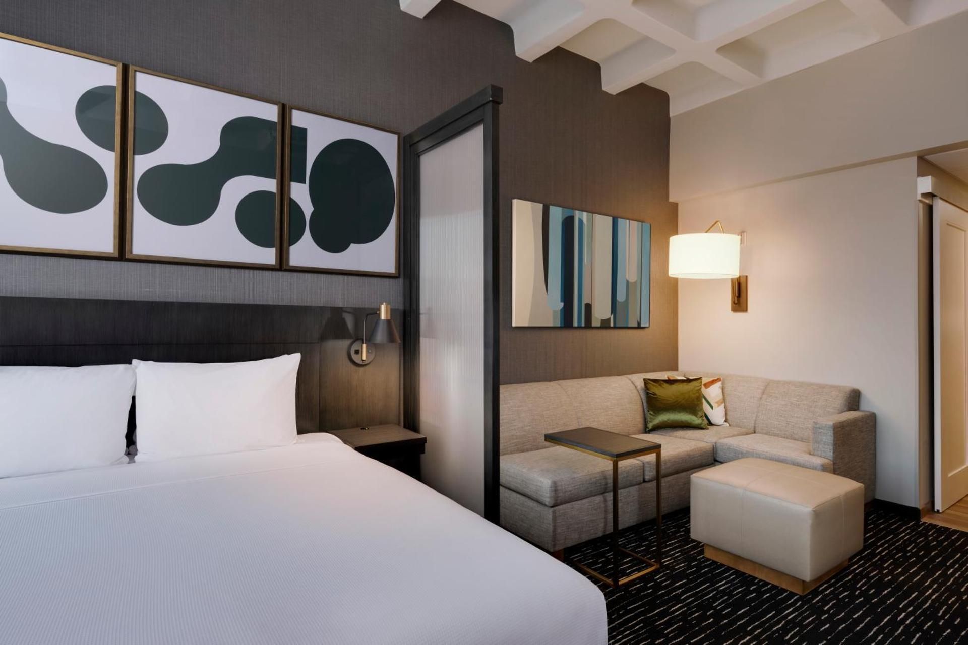 High Floor King Bed (plus Sofa Bed)