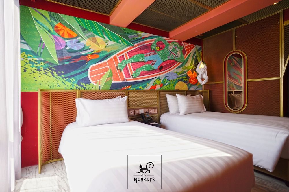 4 Monkeys Hotel Premier Twin Room, 2 Twin Beds 2