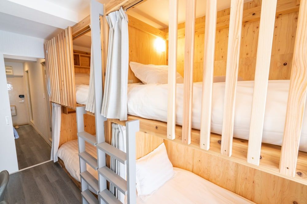 ZAITO Tokyo Kinshicho Economy Inn Signature Quadruple Room, Multiple Beds, Balcony, City View 5