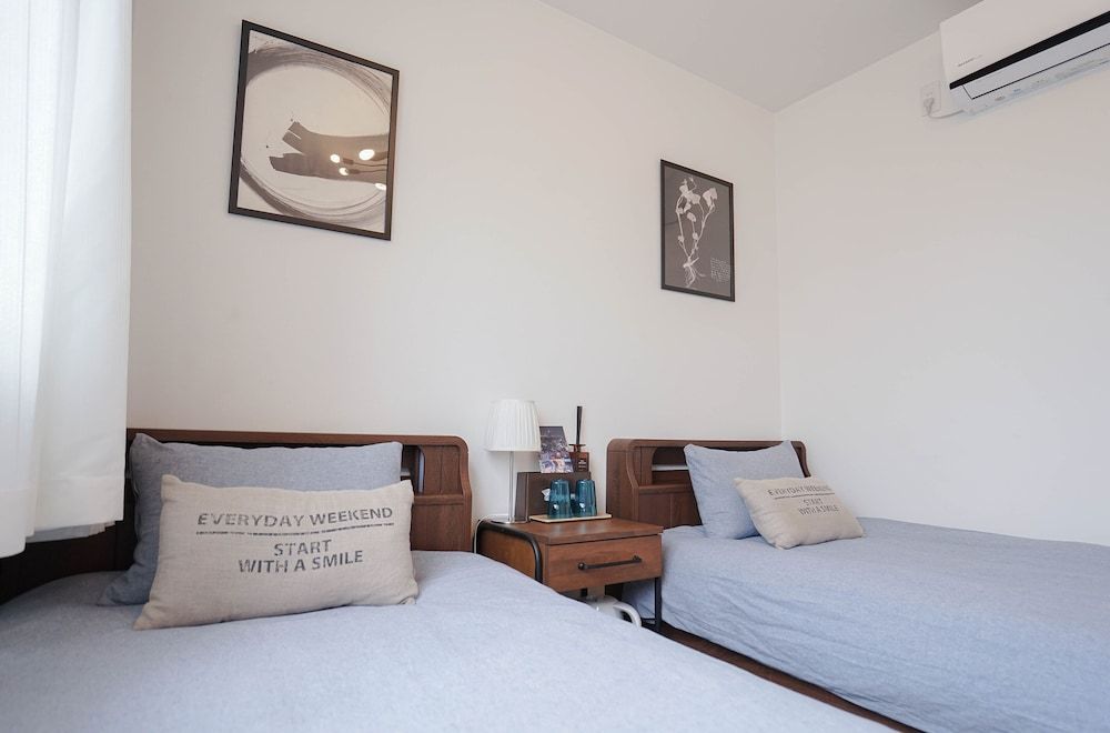 ZAITO Tokyo Kinshicho Economy Inn Signature Double or Twin Room, 2 Twin Beds, City View 9