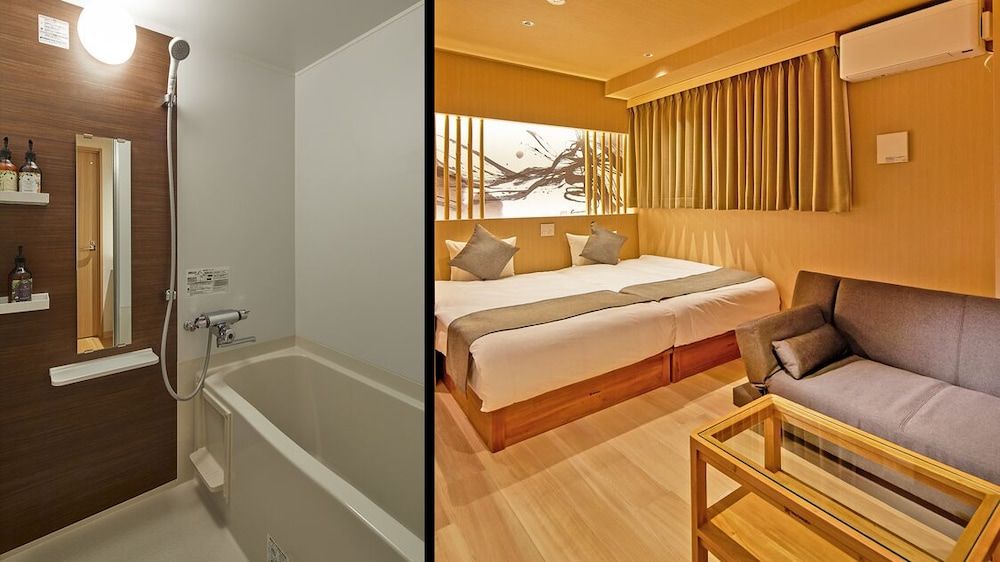 Stay SAKURA Tokyo Shinjuku Hyaku kura Triple Room (with Bathtub)