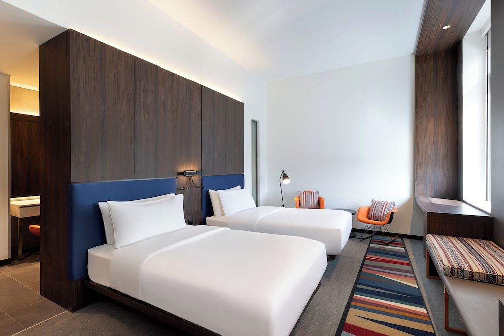 Aloft Dubai Airport Aloft Room, 2 Single Beds, Non Smoking 2