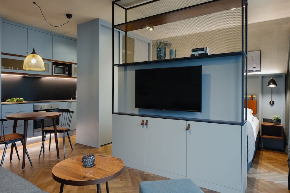 Downtown Apartments Berlin Mitte Wedding Studio Cool Denim, 35 sqm 9