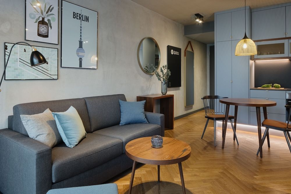 Downtown Apartments Berlin Mitte Wedding Studio Cool Denim, 35 sqm 8