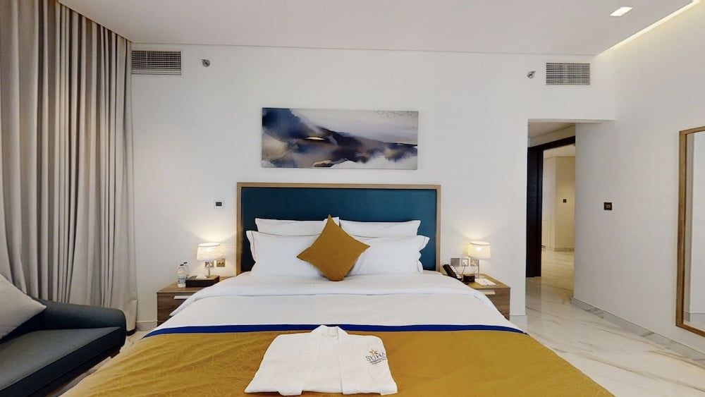 Suha Mina Rashid Hotel Apartments Two Bedroom Deluxe Apartment (King Bed +Twin Bed) 5