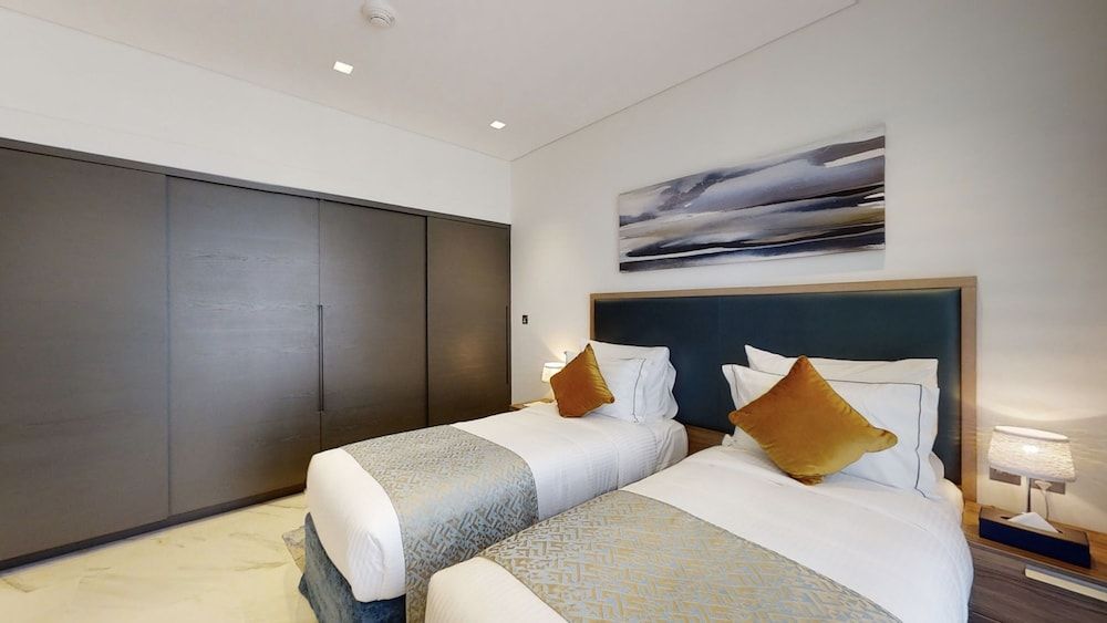 Suha Mina Rashid Hotel Apartments Two Bedroom Deluxe Apartment (King Bed +Twin Bed) 6