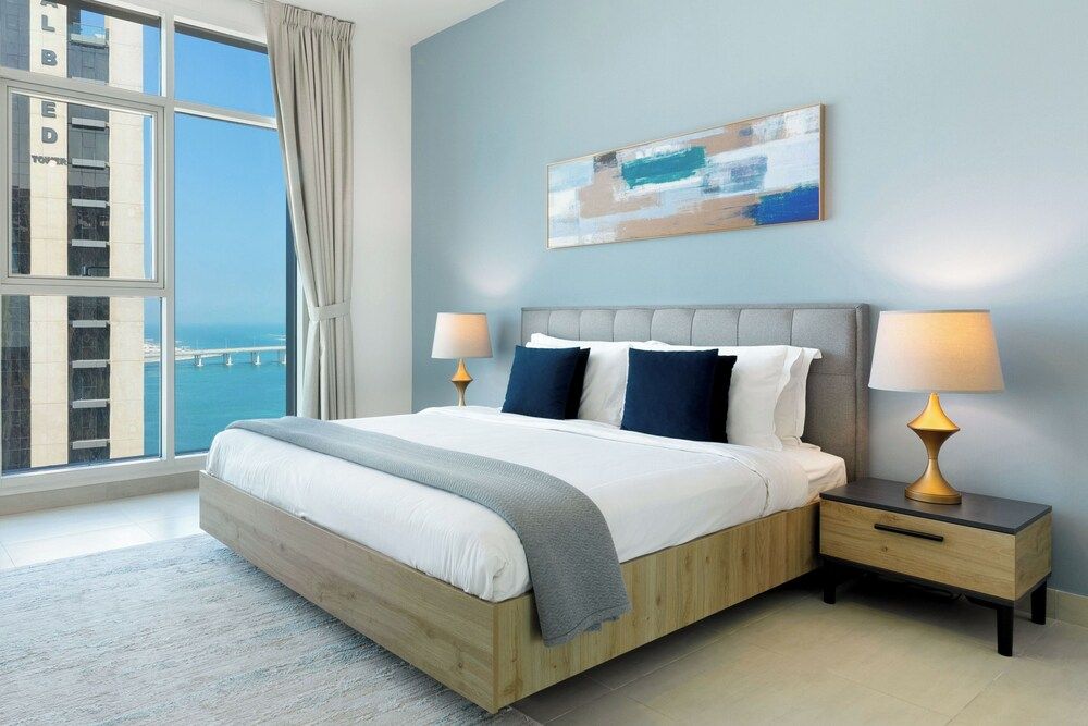 Capital Living On Reem: The Bridges Comfort Apartment, 3 Bedrooms, Pool Access, Sea View 10