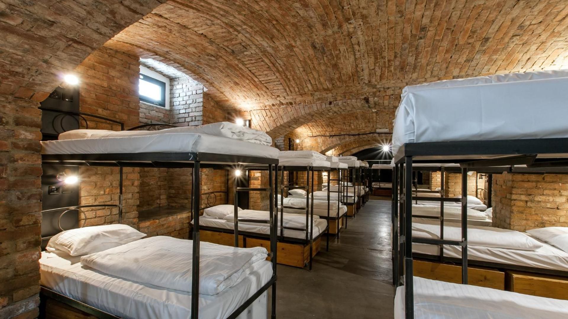 Bunk Bed in 34-Bed Mixed Basement Dormitory