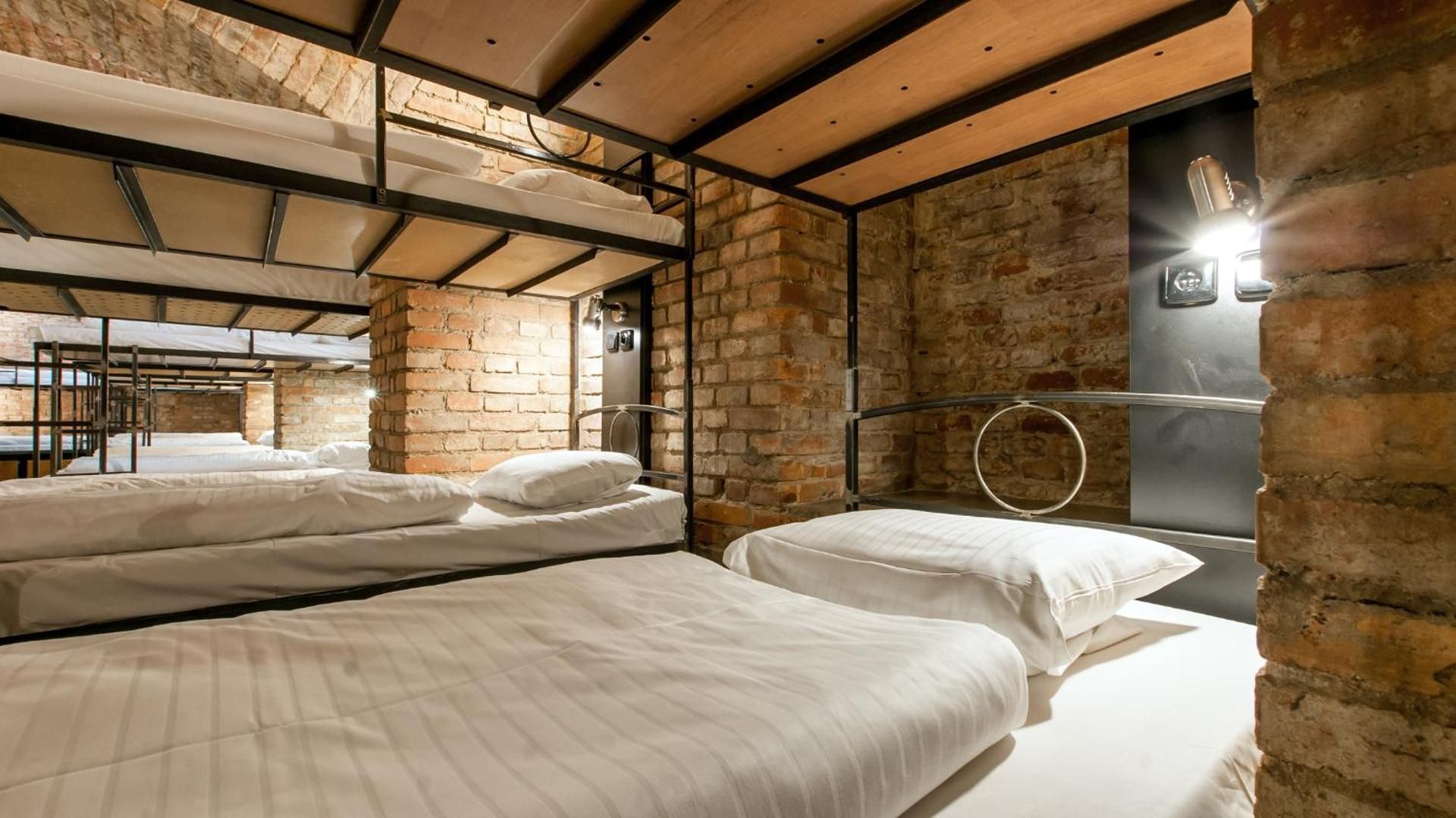 Bunk Bed in 34-Bed Mixed Basement Dormitory