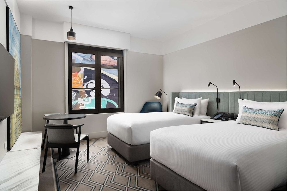 Hilton Melbourne Little Queen Street Twin Room (Twin Superior Guest Room)
