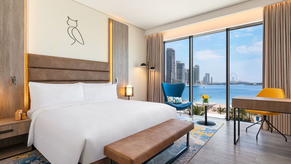 Deluxe Room, 1 King Bed, Beach View, Beachfront (Palm Beachfront View)