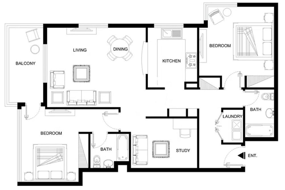 LUX - Ultimate Marina View Deluxe Suite
