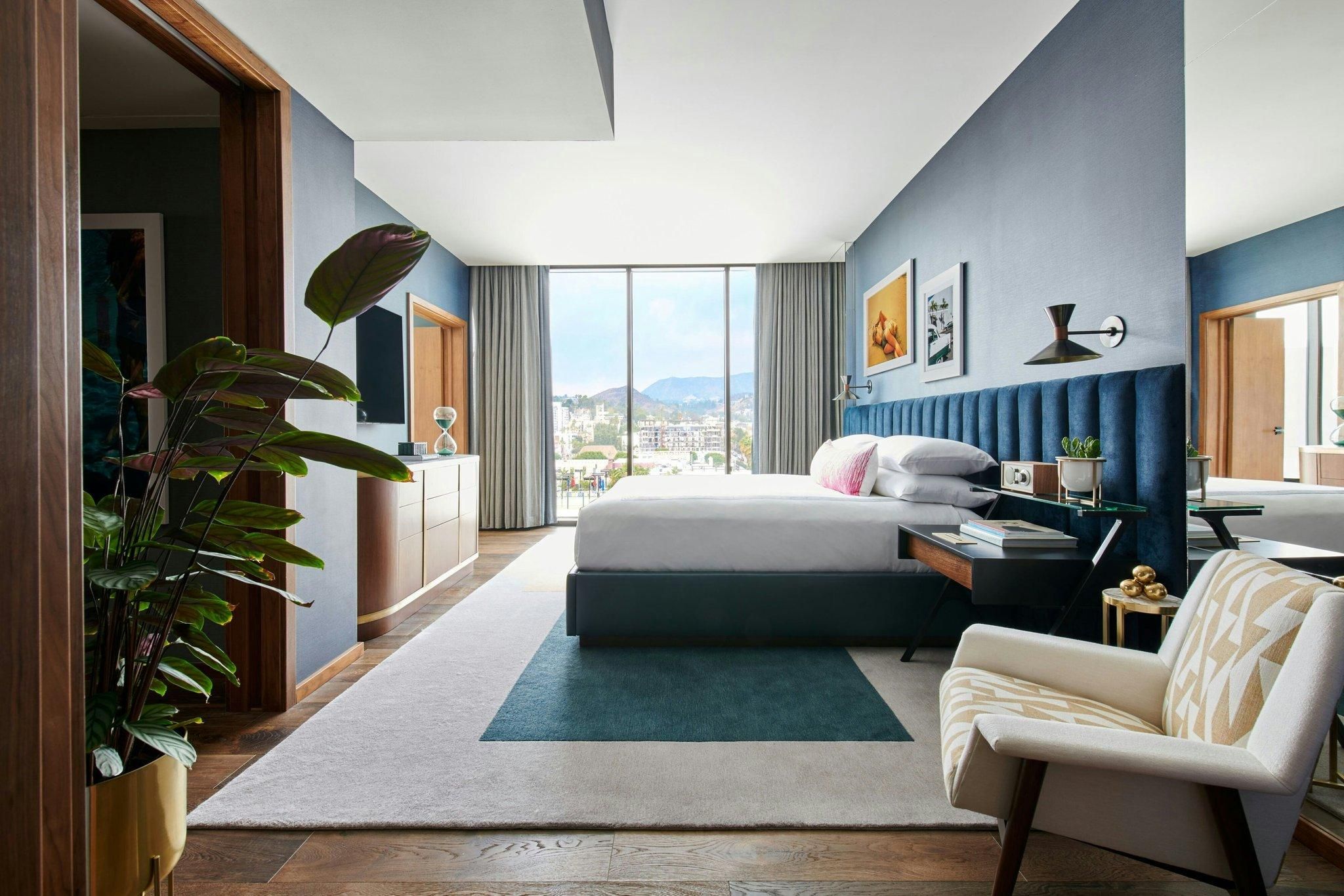 The Grande Suite, Presidential Suite, 1 King, Hollywood Hills view