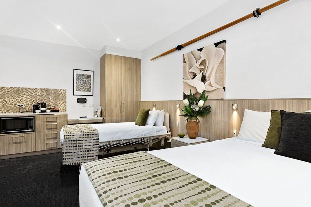 North Adelaide Boutique Stays Accommodation Queen Studio - Accessible Room 3