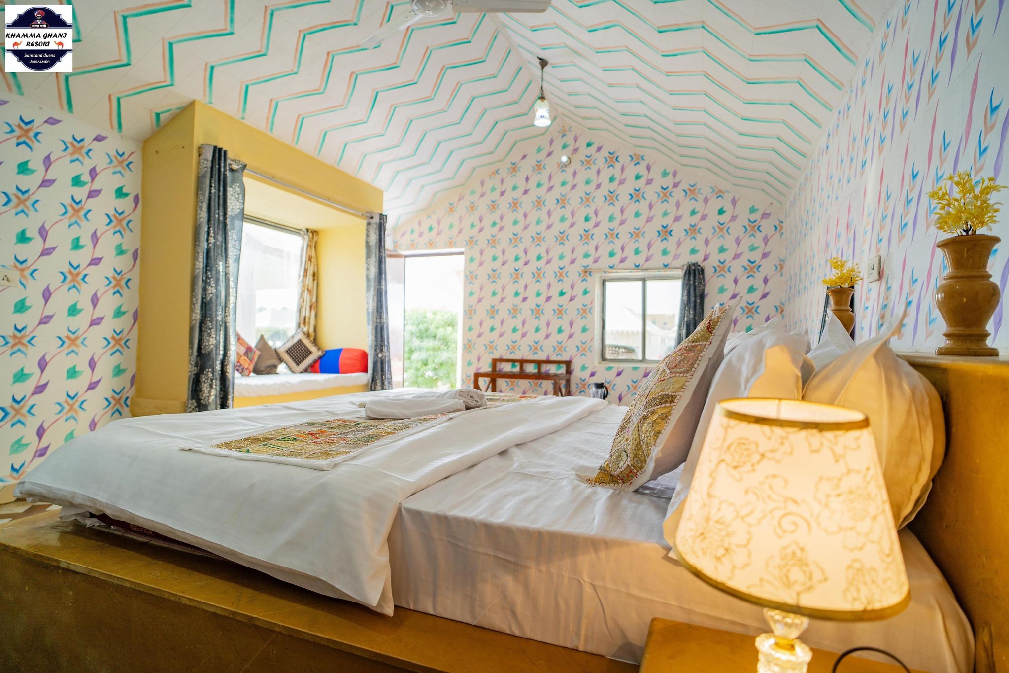 Khamma Ghani Desert Resort Royal Luxury Camp with Bathtub 6