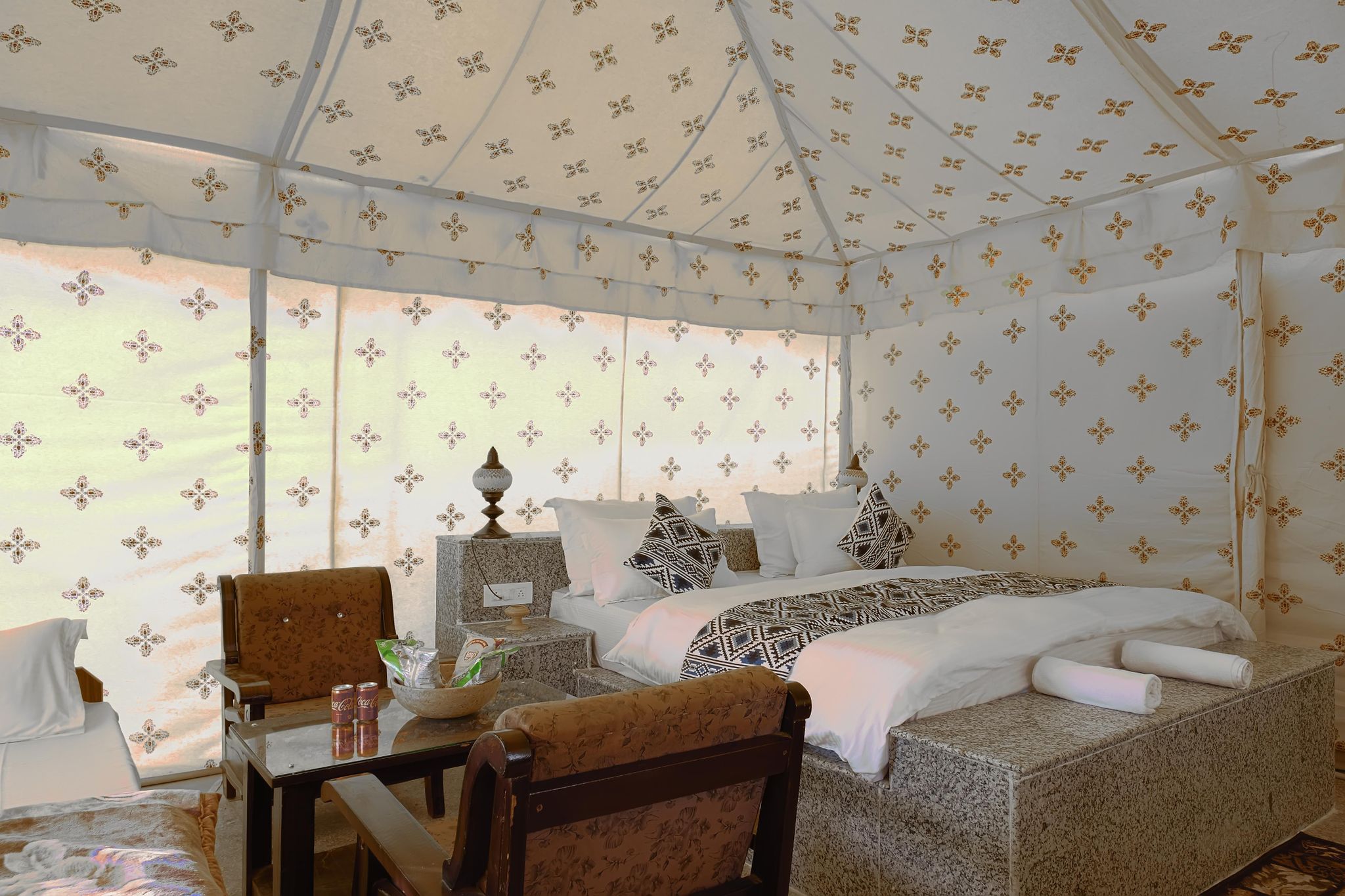 Khamma Ghani Desert Resort Khammaghani Swiss Tent with Balcony 2