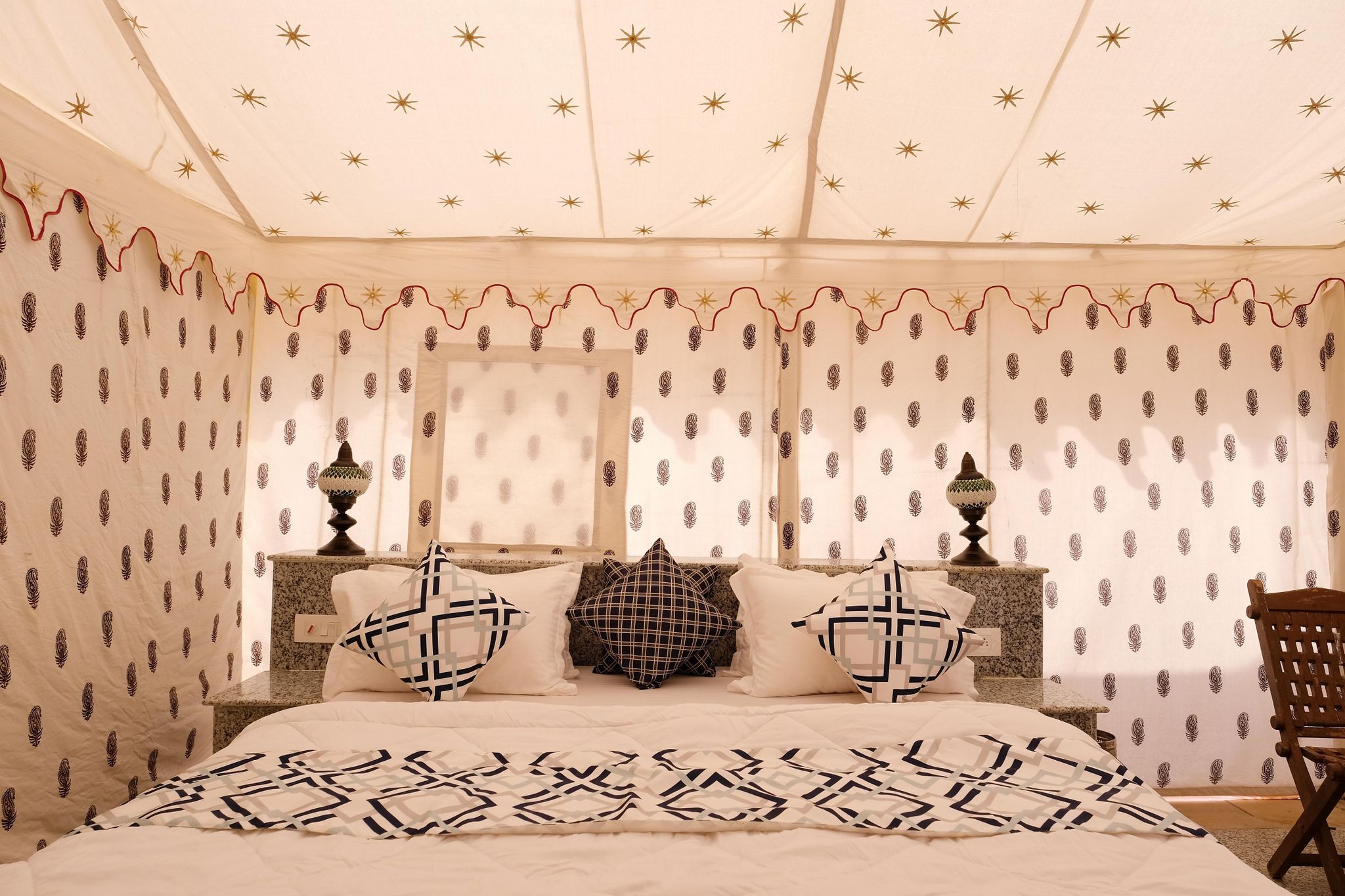 Khamma Ghani Desert Resort Khammaghani Swiss Tent with Balcony 5
