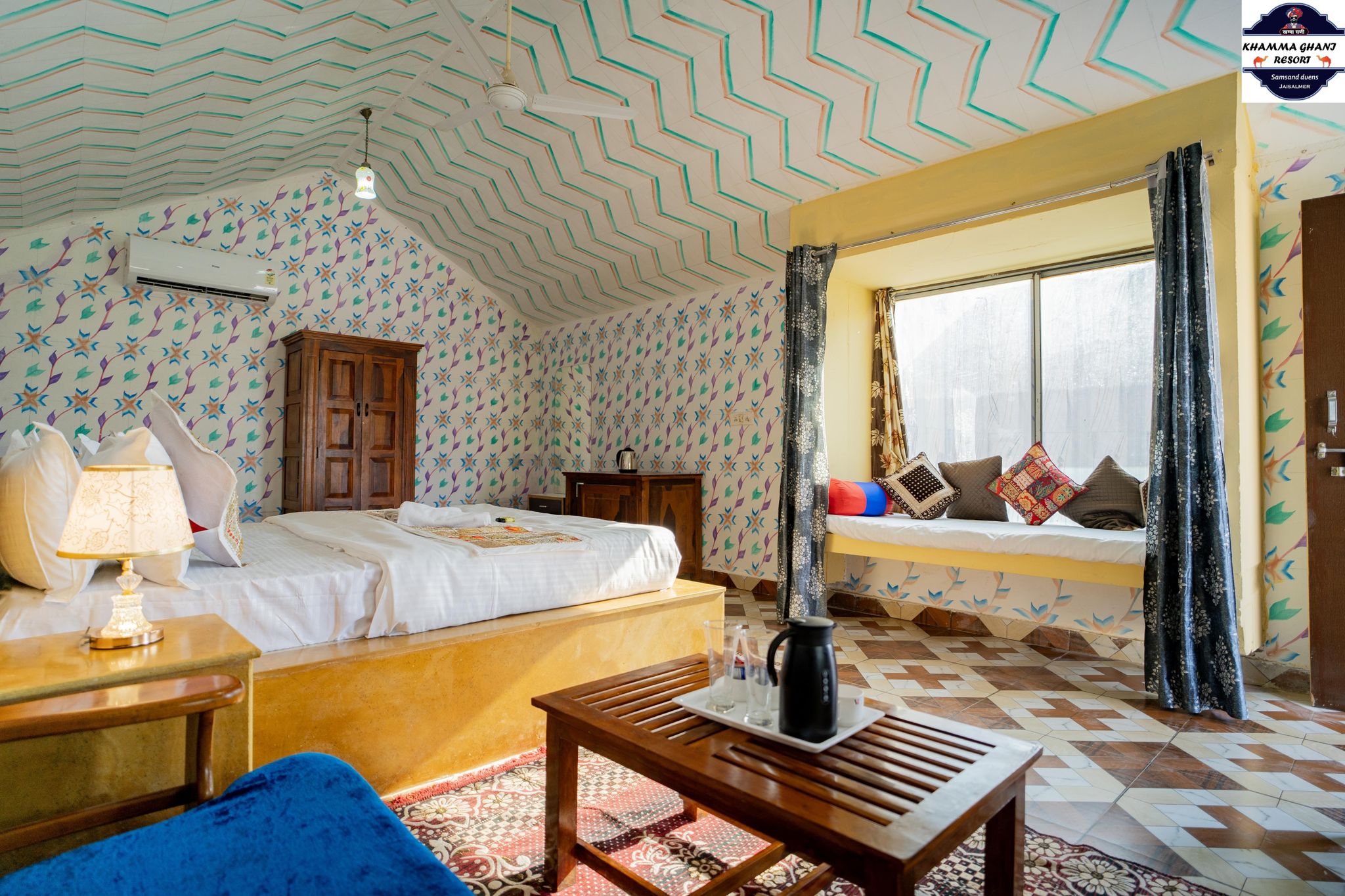 Khamma Ghani Desert Resort Royal Luxury Camp with Bathtub 5