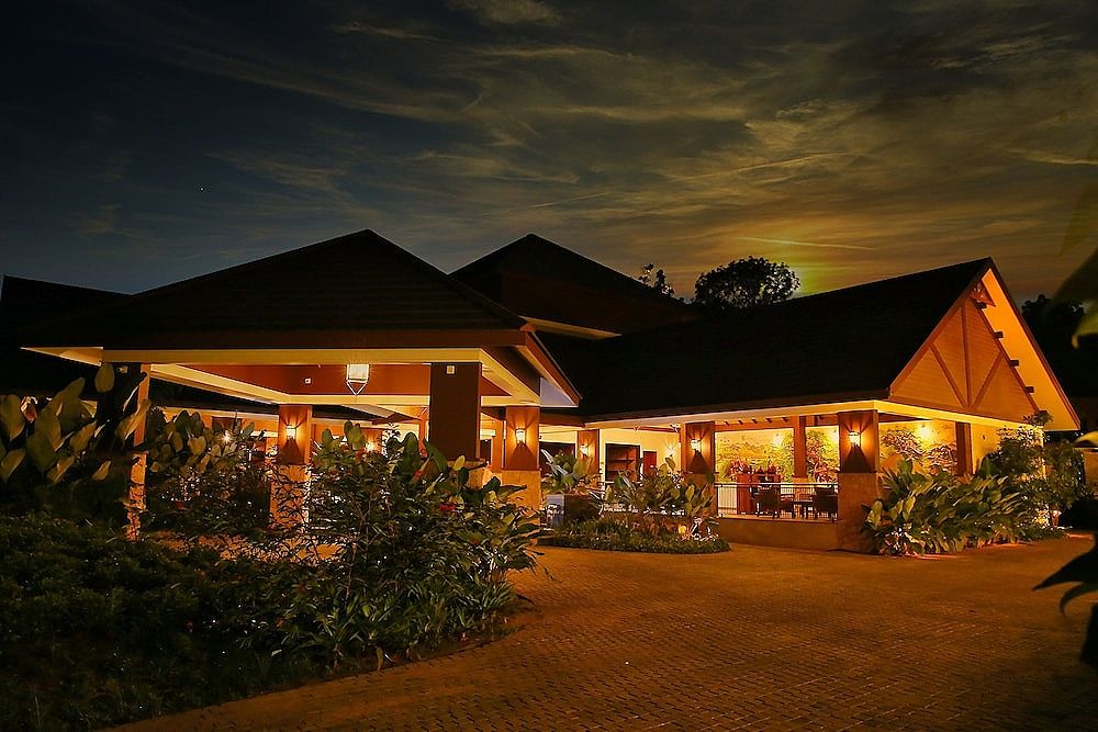 Front of property - evening/night