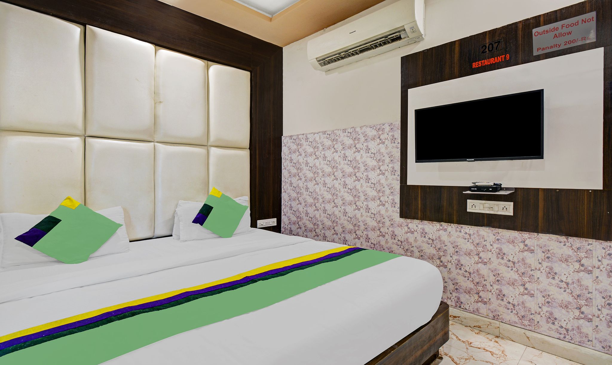 Treebo Trend Mangal Residency Standard Double Room 2