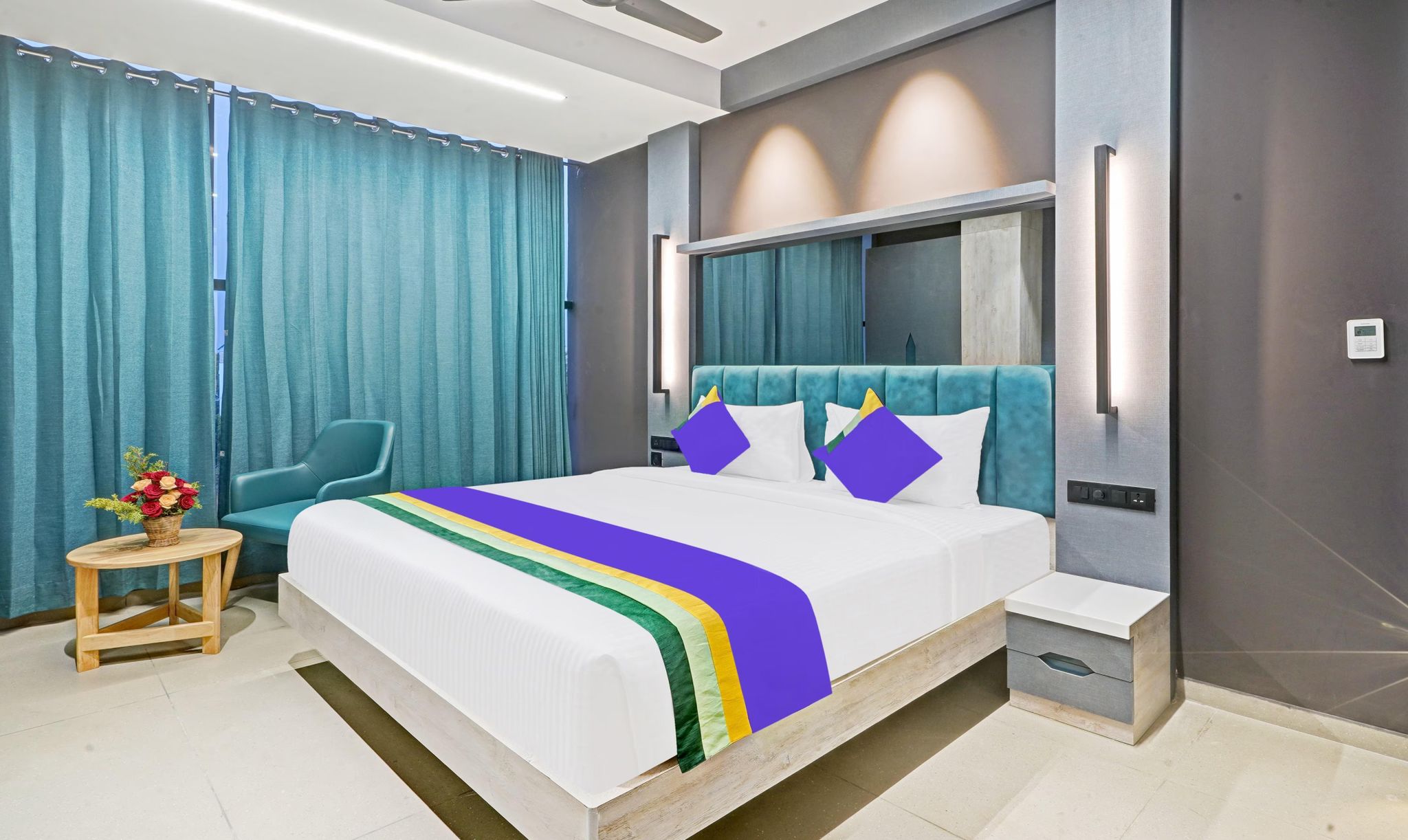 Treebo Premium La Orchid Deluxe Double Room 4