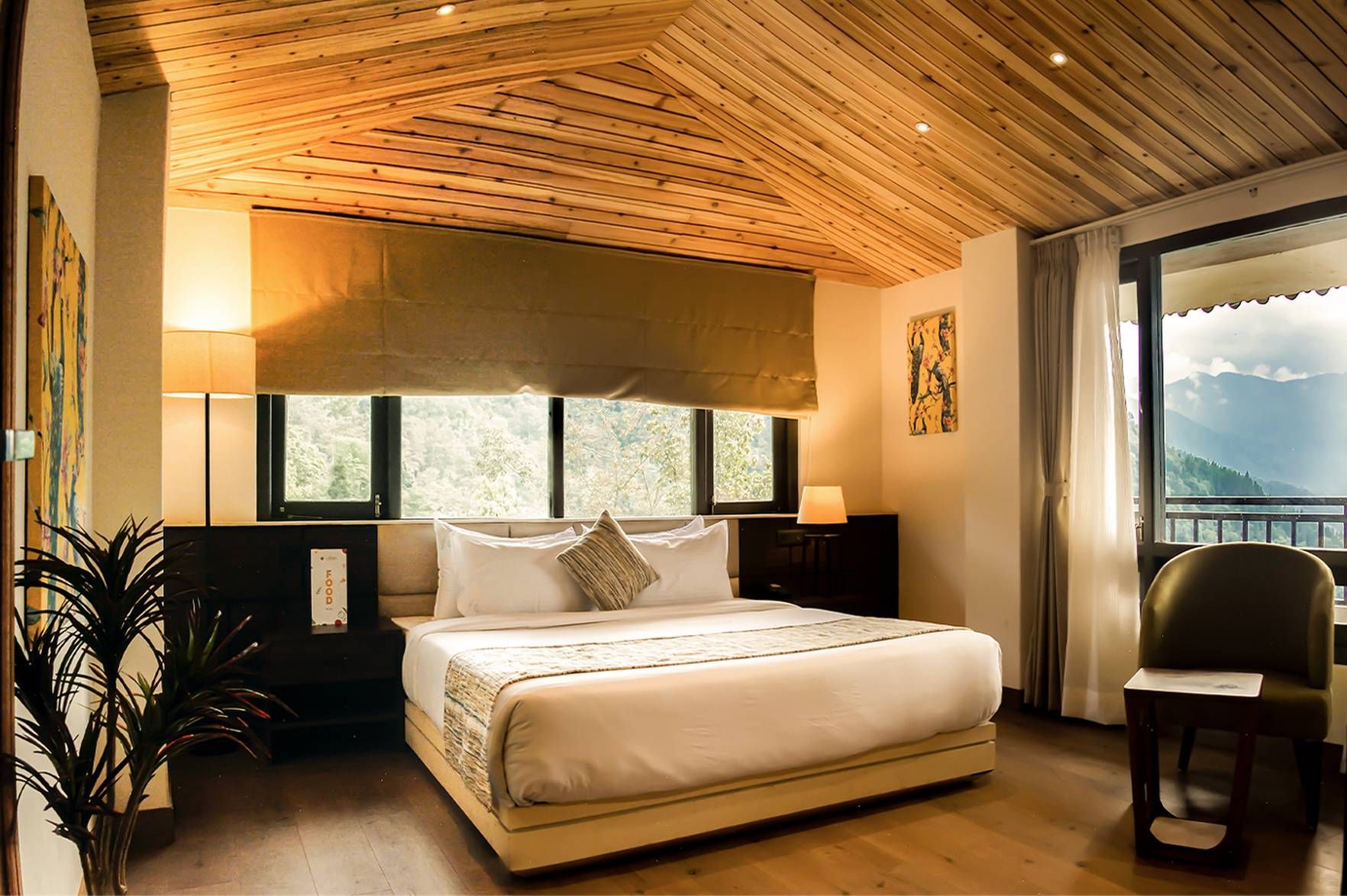 Attic Valley facing with Balcony