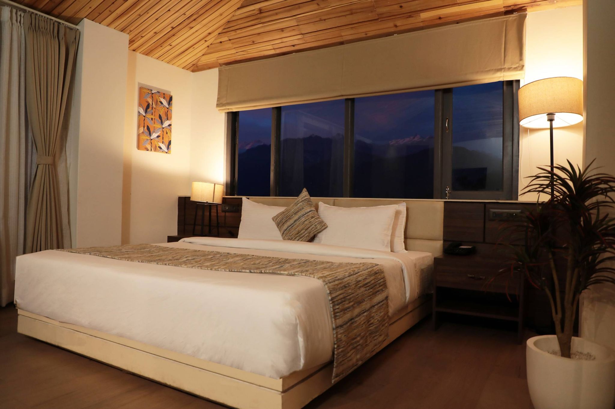 Attic Road Facing Room with Balcony