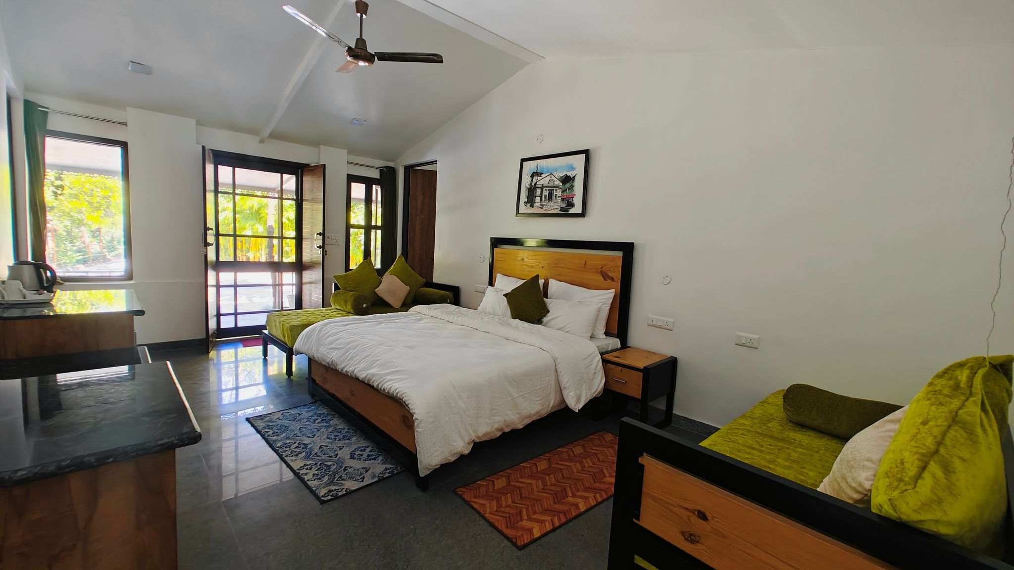 Premium room with private sit out